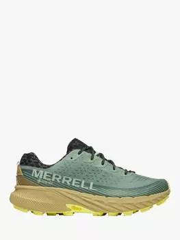 Мужские кроссовки для бега по тропе agility peak 5 Merrell, темно-зеленый
