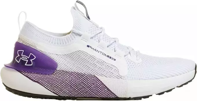 Мужские кроссовки для бега Under Armour HOVR Phantom 3 Northwestern, белый/фиолетовый