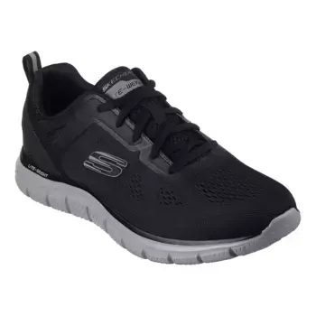 Мужские кроссовки для фитнеса - более широкие скекеры Skechers, чёрный