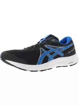 Мужские кроссовки для фитнеса и бега Gel Contend 7 ASICS, цвет Graphite Grey/Directoire Blue