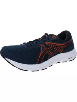 Мужские кроссовки для фитнеса и бега Gel Contend 7 ASICS, цвет French Blue/Black