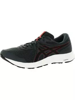 Мужские кроссовки для фитнеса и бега Gel Contend 7 ASICS, цвет Carrier Grey/Classic Red