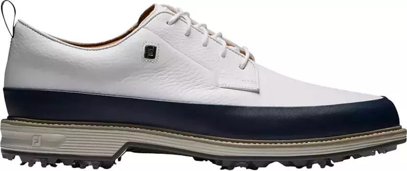 Мужские кроссовки для гольфа FootJoy Premiere Series Field LX, белый/темно-синий/серый