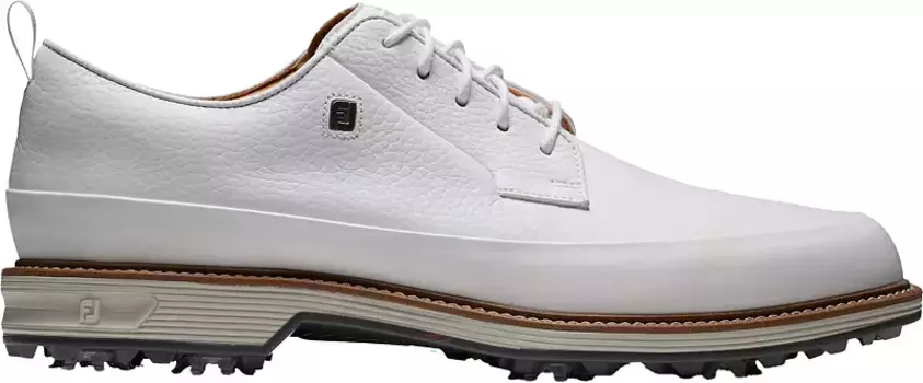Мужские кроссовки для гольфа FootJoy Premiere Series Field LX, белый/серый