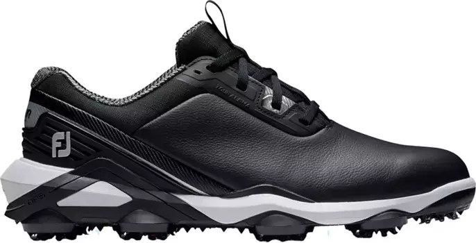 Мужские кроссовки для гольфа FootJoy Tour Alpha, цвет Black/White/Silver