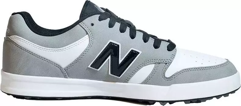 Мужские кроссовки для гольфа New Balance 480 без шипов, серый/белый