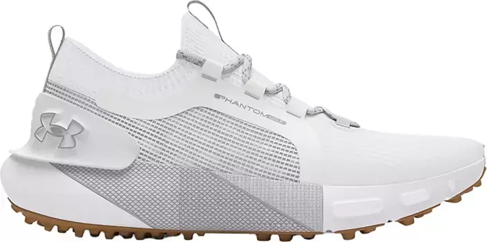 Мужские кроссовки для гольфа Under Armour Phantom, белый/черный