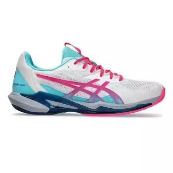 Мужские кроссовки для паделя Asics SOLUTION SPEED FF 3 PADEL, белый/розовый