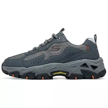 МУЖСКИЕ Кроссовки для походов на открытом воздухе, мужские, низкие, серые Skechers