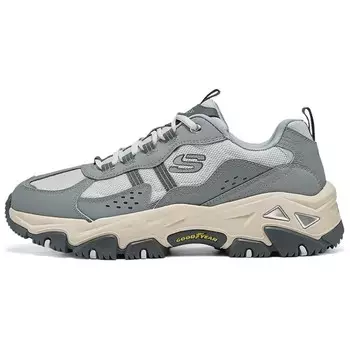 МУЖСКИЕ Кроссовки для походов на открытом воздухе, мужские, низкие, серые Skechers