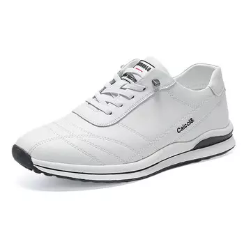 Мужские кроссовки для повседневной носки, средний верх Captain Illy, белый