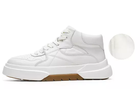 Мужские кроссовки для повседневной носки, средний верх Desai, белый