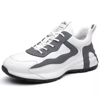 Мужские кроссовки для повседневной носки, средний верх Mulinsen, белый