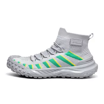 Мужские кроссовки для повседневной носки, средний верх Comanier, черный