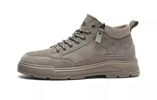 Мужские кроссовки для повседневной носки, средний верх Hla, цвет Sand