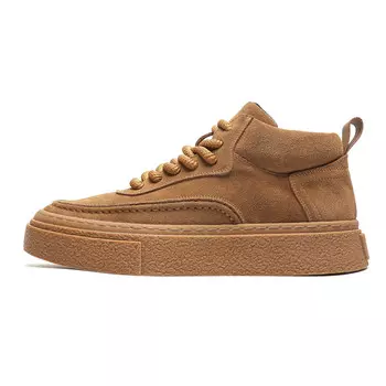 Мужские кроссовки для повседневной носки, средний верх Beidouniao, цвет Chocolate