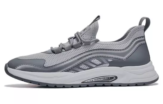 Мужские кроссовки для повседневной носки, средний верх Fairwhale, черный