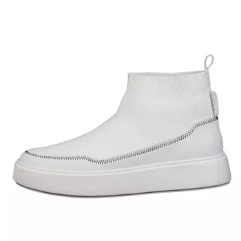 Мужские кроссовки для повседневной носки, средний верх Tieke, черный