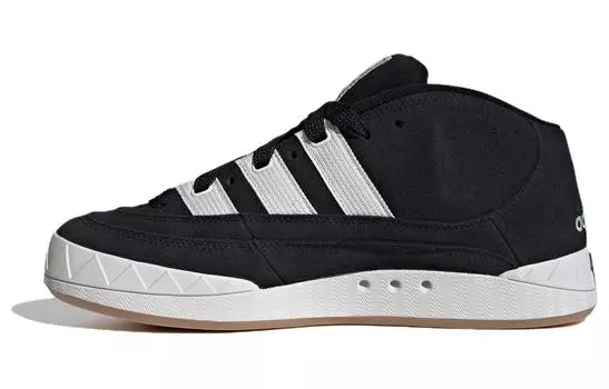 Мужские кроссовки для скейтбординга adidas originals Adimatic, Черный/Зеленый
