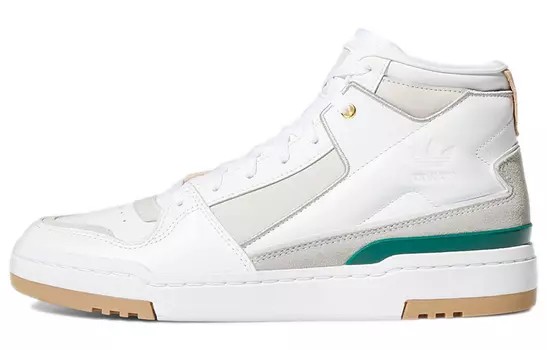 Кроссовки Adidas Originals Forum Luxe Mid White Collegiate Green Gum