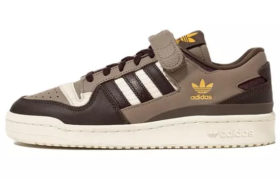 Мужские кроссовки для скейтбординга Adidas Originals Forum, коричневый (Размер 43 RU)