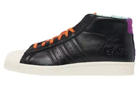 Мужские кроссовки для скейтбординга adidas originals Pro Model, Black/True White