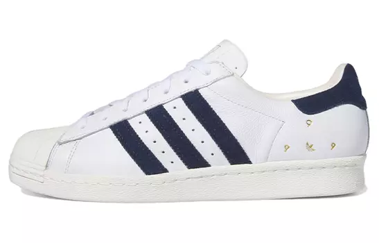 Мужские кроссовки для скейтбординга adidas originals Superstar, White/Blue