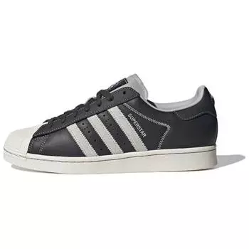 Мужские кроссовки для скейтбординга adidas originals Superstar Series, Carbon black/pink white/light gray
