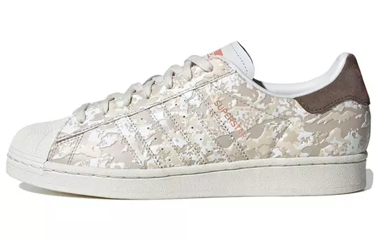 Мужские кроссовки для скейтбординга adidas originals Superstar Series, Light Beige