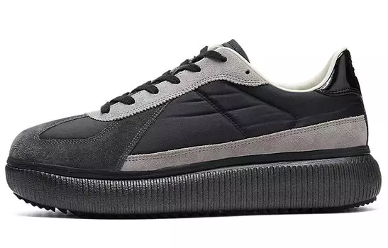 Мужские кроссовки для скейтбординга Delecity с низким верхом, черные/серые Onitsuka Tiger