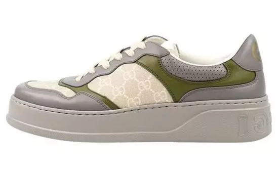 Мужские кроссовки Gucci, серый/зеленый