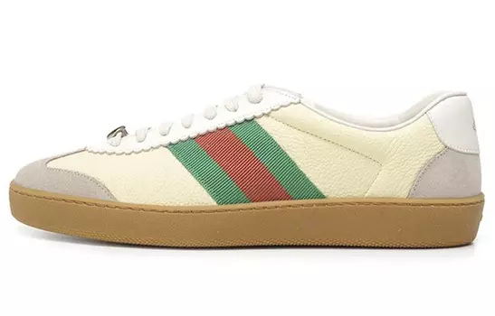 Мужские кроссовки Gucci G74 Web, желтый