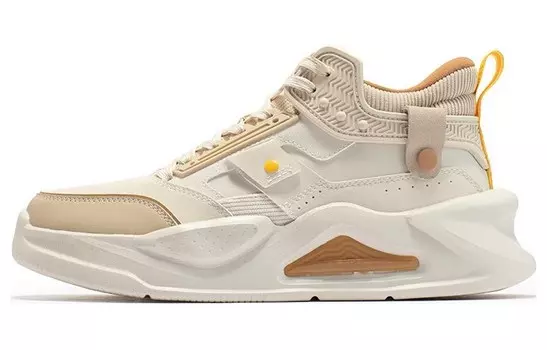 Мужские кроссовки для скейтбординга Jincheng Low-Top белого/желтого цвета 361°