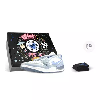 Мужские кроссовки для скейтбординга Jordan Legacy 312, White