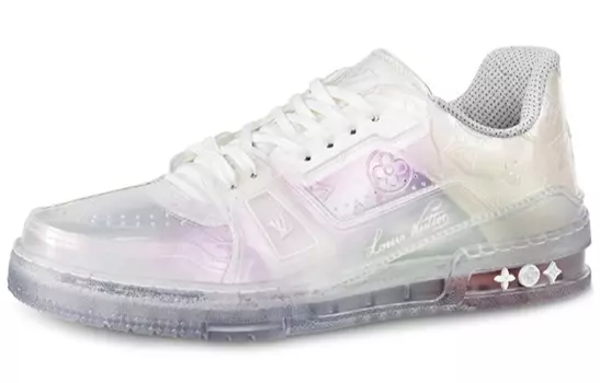 Мужские кроссовки Louis Vuitton, прозрачно-белый