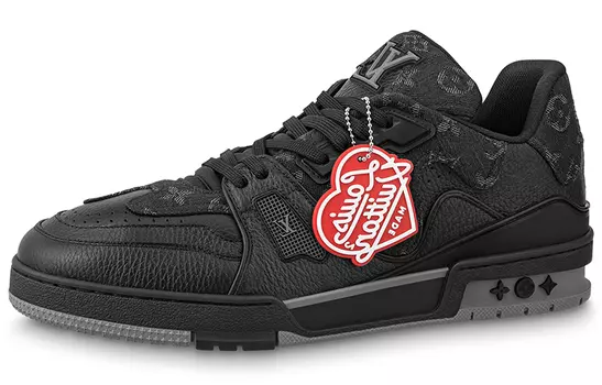 Мужские кроссовки Louis Vuitton, черный/красный