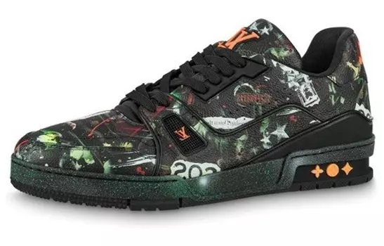 Мужские кроссовки Louis Vuitton, черный