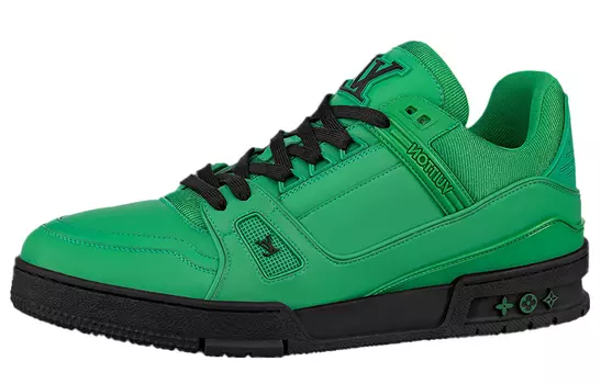 Мужские кроссовки Louis Vuitton, зеленый/черный