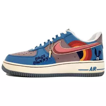 Мужские кроссовки для скейтбординга Nike Air Force 1, Dark Blue
