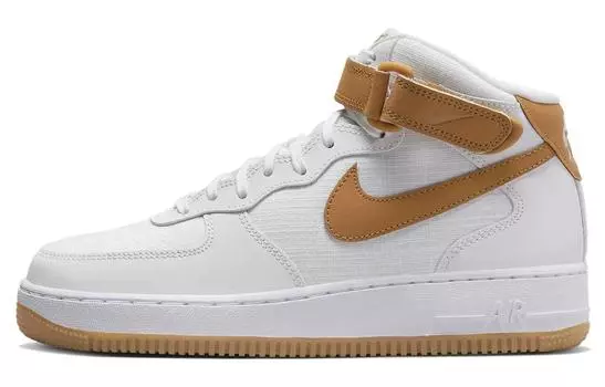 Кроссовки Nike Air Force 1 Mid '07 White Desert Ochre Women's