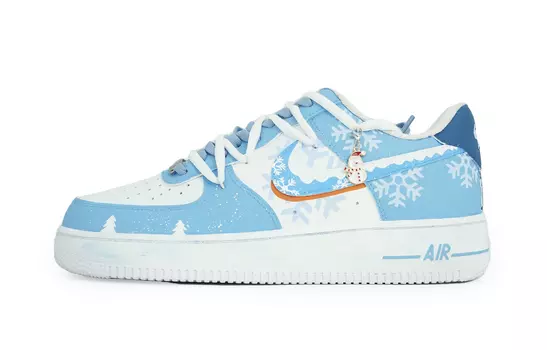 Мужские кроссовки для скейтбординга Nike Air Force 1, The first snow of winter