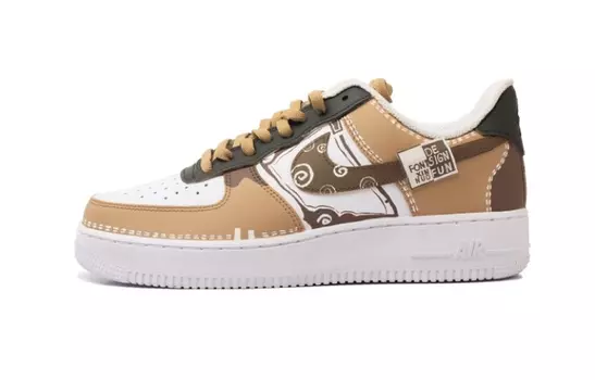 Мужские кроссовки для скейтбординга Nike Air Force 1, Caramel