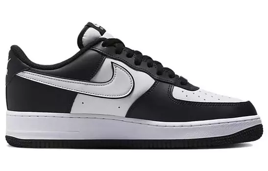 Кастомизированные кроссовки Nike Air Force 1 Skateboarding Shoes Men, белый/черный