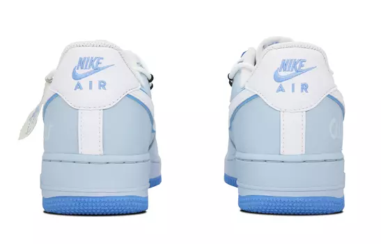 Мужские кроссовки для скейтбординга Nike Air Force 1, Dopamine blue