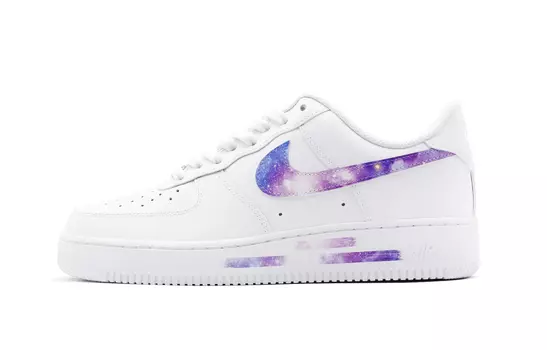 Мужские кроссовки для скейтбординга Nike Air Force 1, Lilac Purple/White