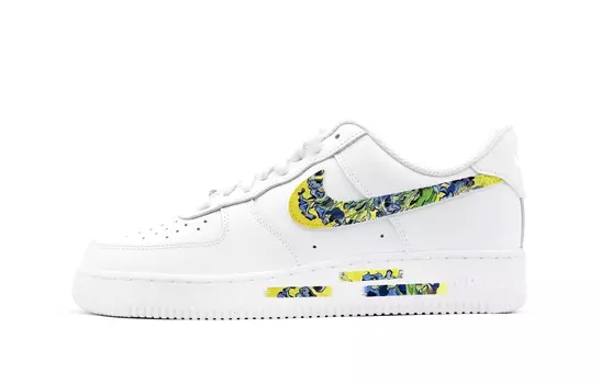 Мужские кроссовки для скейтбординга Nike Air Force 1, Lilac Purple/White