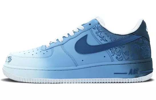 Кроссовки Nike Air Force 1 Skateboard Shoes Men Low-Top Blue