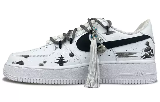 Мужские кроссовки для скейтбординга Nike Air Force 1, The national tide is blended