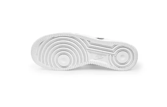 Мужские кроссовки для скейтбординга Nike Air Force 1, Black and white art