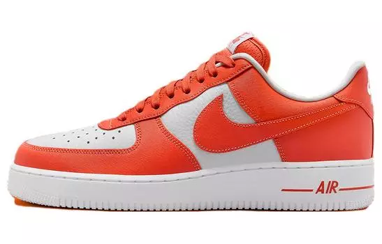 Мужские кроссовки для скейтбординга Nike Air Force 1, Team Orange/Cloud White/Team Light Blue